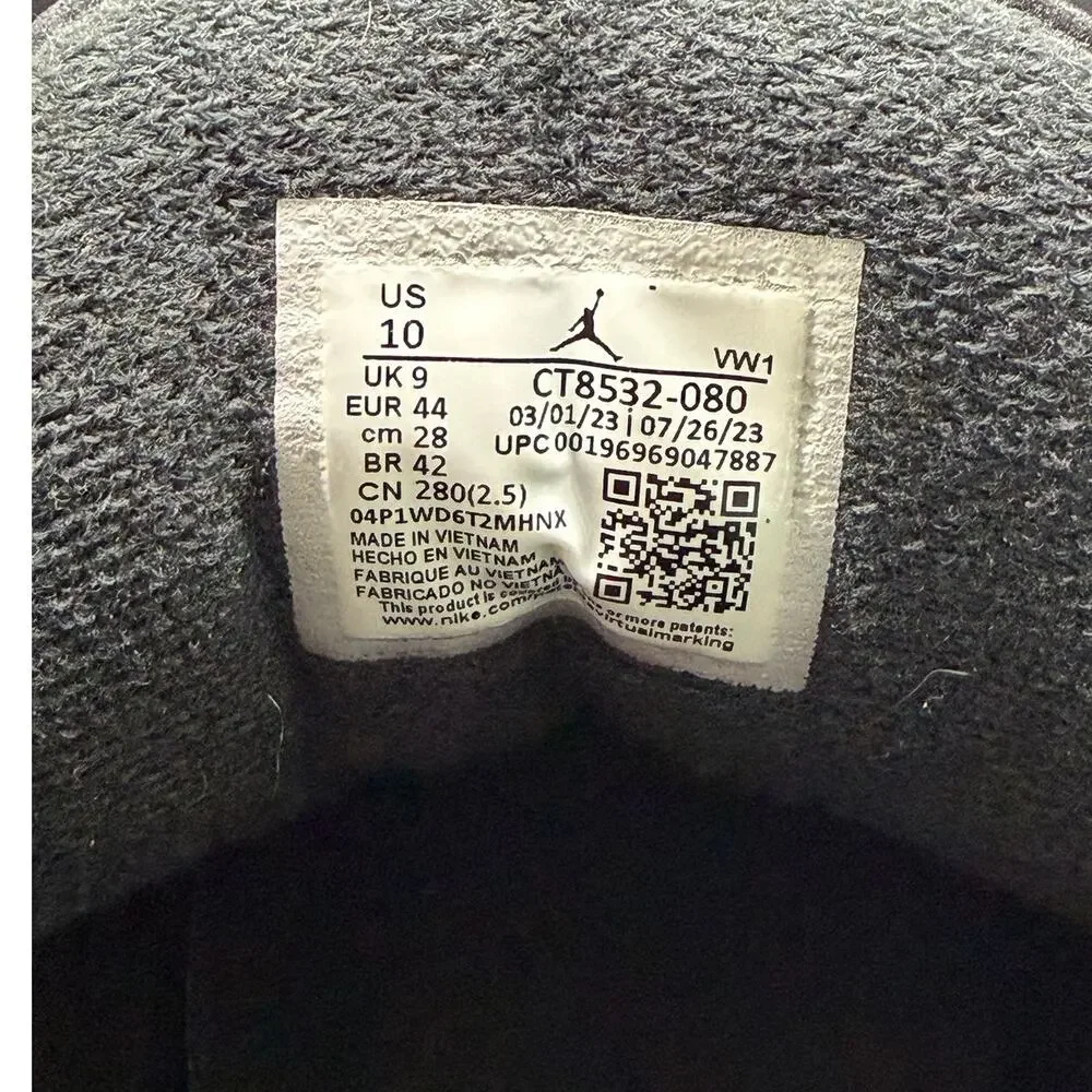 Jordan 3 Retro 2023 Mid Fear Pack Size 10  DM0967-080